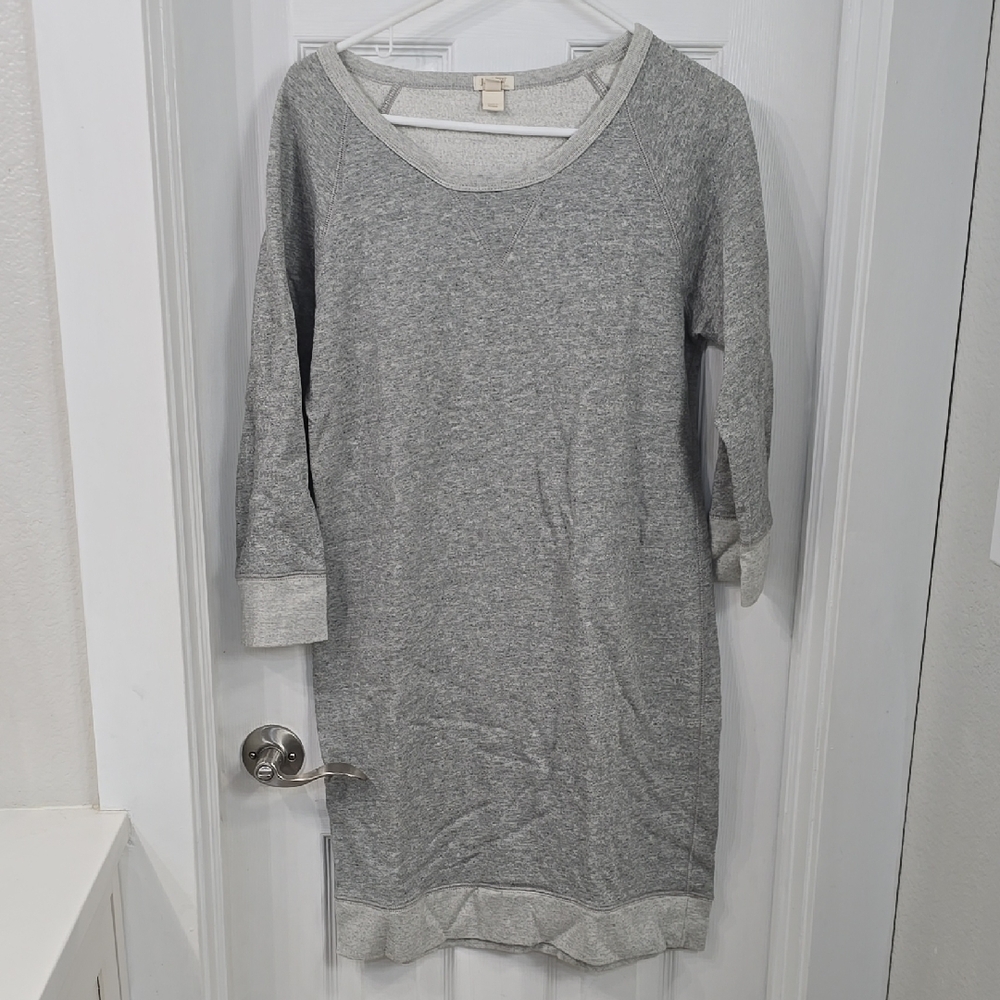 Gray Long Sleeve, Sweater Dress
